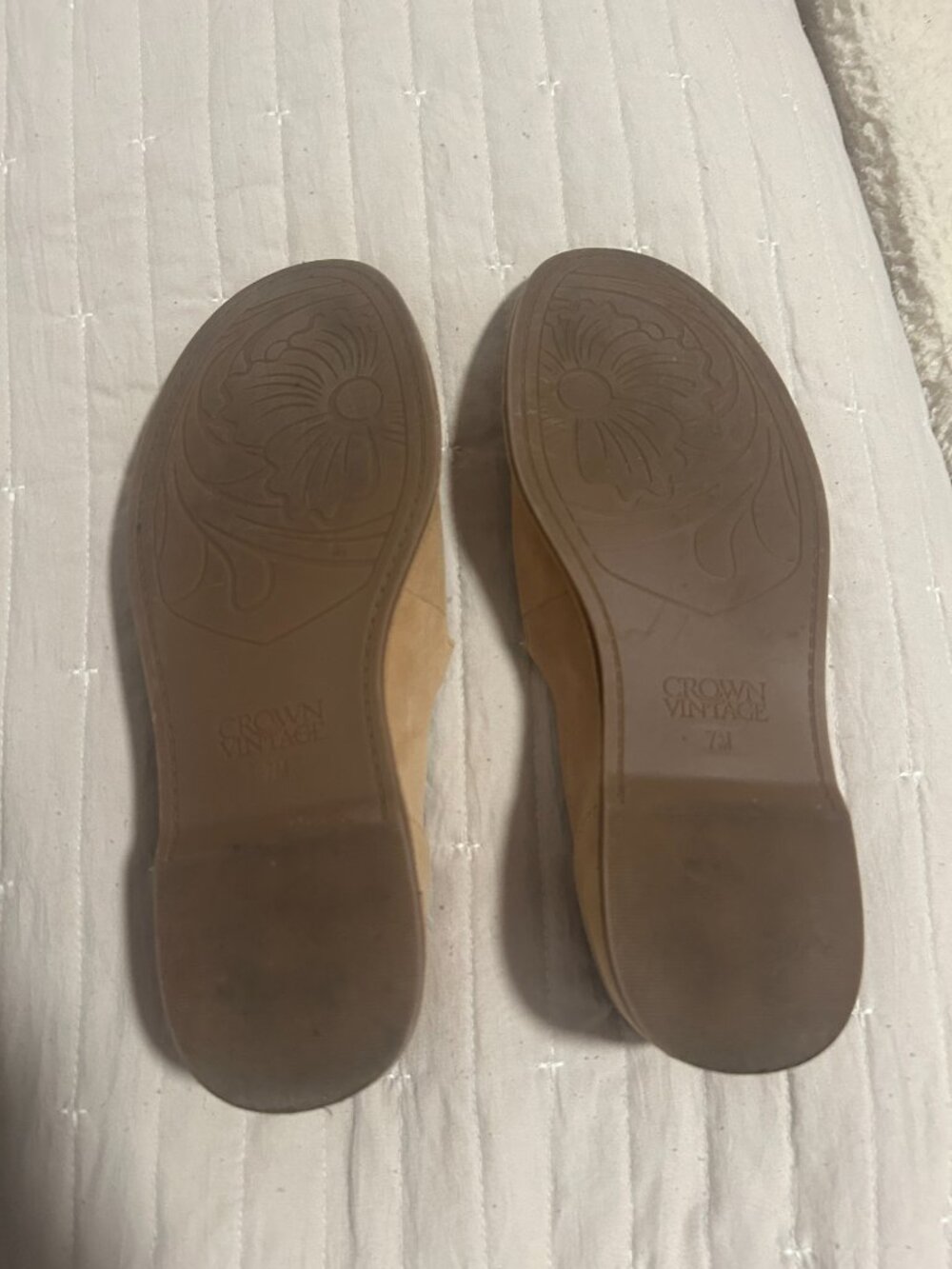 Crown Vintage Famela Mary Jane Flat Size 7 - Picture 10 of 11